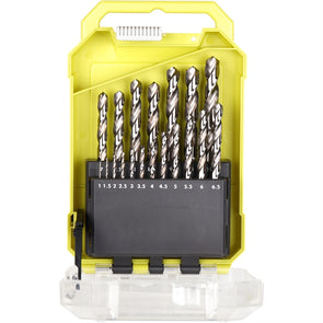 Ryobi 19 Piece Metric High Speed Steel Drill Bit Set