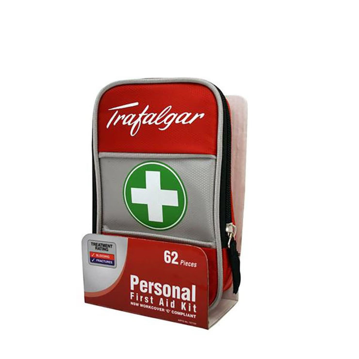 Trafalgar Personal First Aid Kit - 62 Pieces