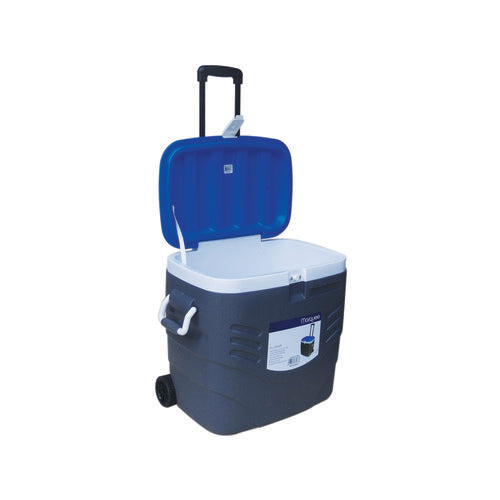 Marquee 40L Cooler With Trolley / Cup Holders In The Lid