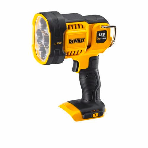 DeWALT 18V Job Site Cordless LED Spotlight - Skin Only /90 degree pivoting head