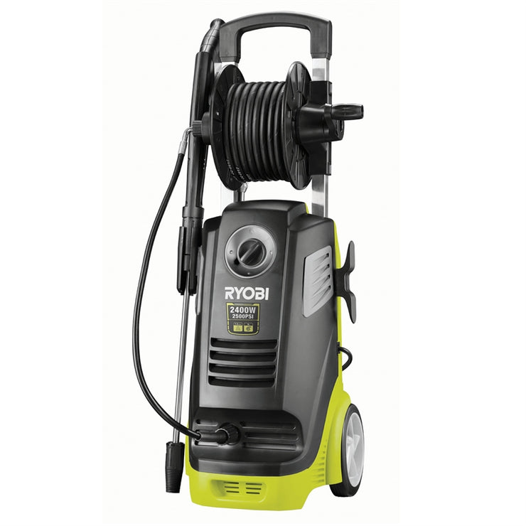 Ryobi Green 2400W 2500PSI Pressure Washer /Powerful Motor with Built-in Soap Tank