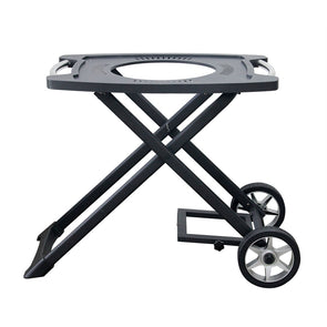 Jumbuck Portable Gas BBQ Trolley - Black