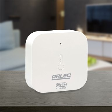 Arlec Grid Connect Smart Temperature Sensor SGS03HA - White