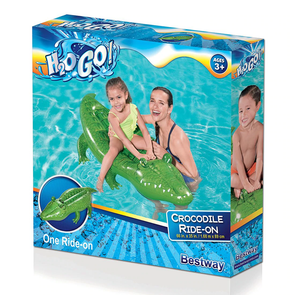 H2OGO! Crocodile Pool Ride-On Suitable for Ages 3+ years