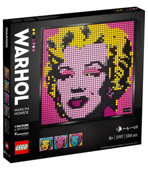 LEGO® Art Andy Warhol's Marilyn Monroe 31197/Puzzle Pieces Game Set