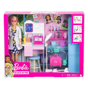 Barbie Medical Doctor Doll and Playset /  Ages: 3+ Years