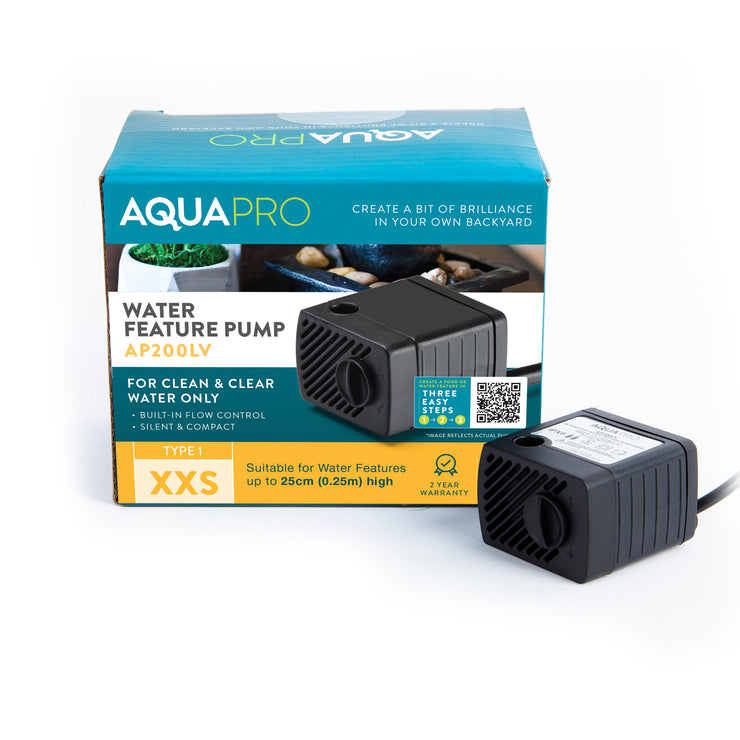 AQUAPRO AP200LV Low Voltage Tabletop Feature Pump