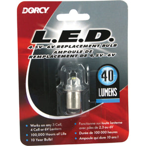 Dorcy LED Bulb 40 Lumen/Simple Installation/ Extends Battery Run Time