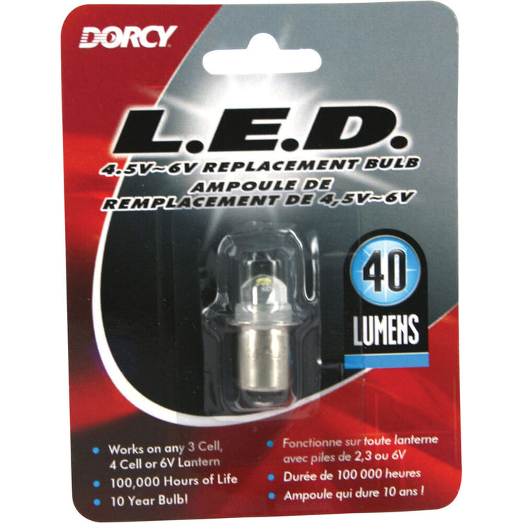 Dorcy LED Bulb 40 Lumen/Simple Installation/ Extends Battery Run Time