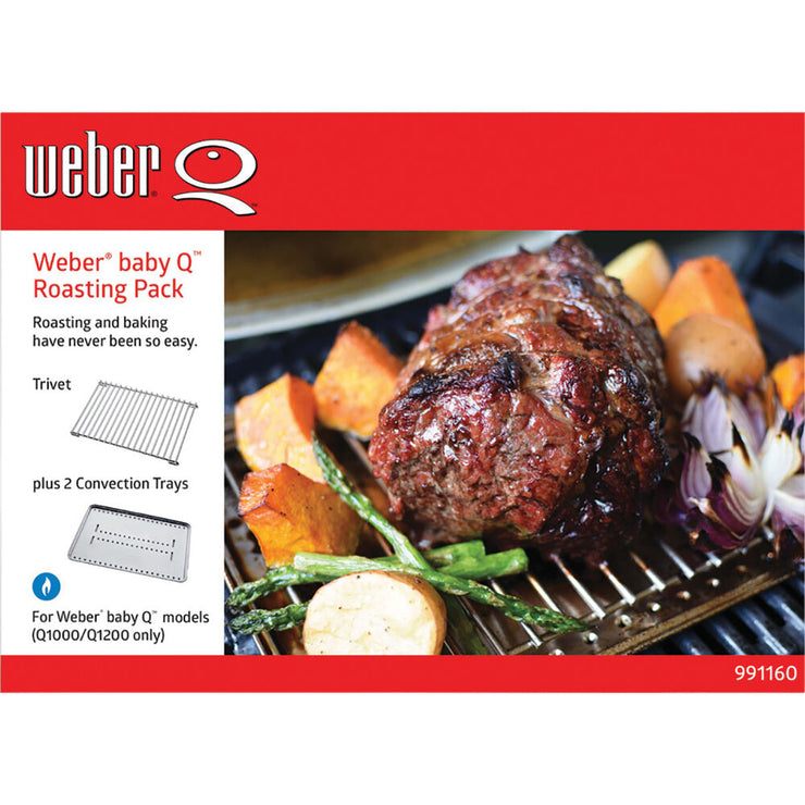 Weber Baby Q Roasting Pack / For Easy Roasting and Baking