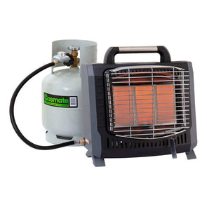 Gasmate RV Propane Heater Grey/ Ideal for Camping