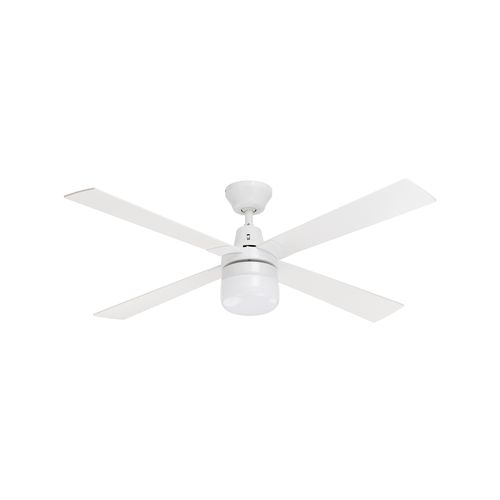 Arlec 120cm 4 Blade AC Ceiling Fan With Light And Remote - CSF122CWR