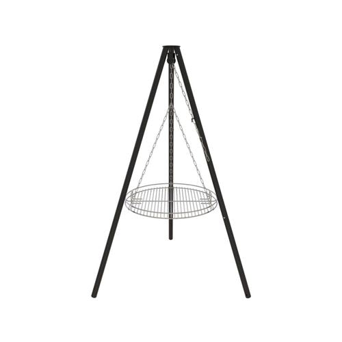 Jumbuck GEN-TP01 Hanging Tripod Grill/ Adjustable Height/ Suits FirePit Upto 100cm Dia