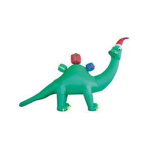 Arlec 3m x 4.5m Low Voltage Inflatable Dinosaur - Green