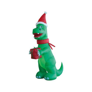 Arlec Green 4.5m Low Voltage Self-Inflatable Dinosaur