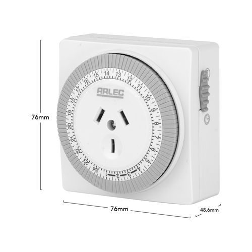 Arlec 24 Hour Mechanical Timer