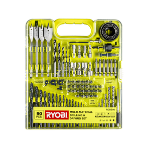 Ryobi 90 Piece Multi Material Drill & Standard Drive Kit - RDDS90