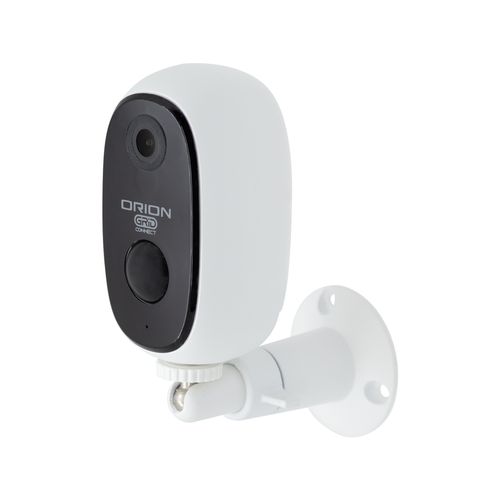 Orion 1080p HD White Grid Connect Smart Outdoor Security Camera With Rechargeable Battery