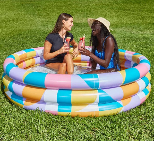 Adult Inflatable Round Pool / Suitable for ages: 6+ years