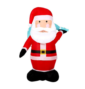 Anko Festive 4ft Low Voltage Inflatable Santa/Indoor & Outdoor