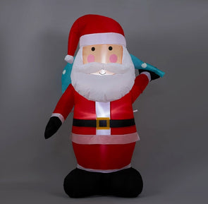 Anko Festive 4ft Low Voltage Inflatable Santa/Indoor & Outdoor