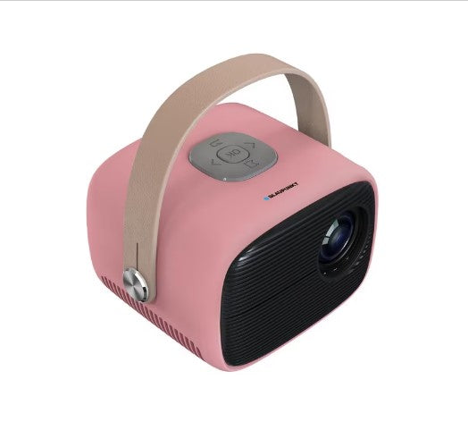 Blaupunkt 480p Mini Projector - White / Blue / Pink