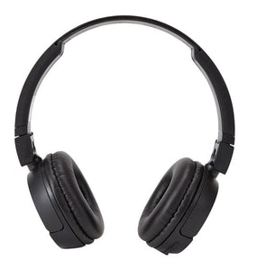 On-Ear Bluetooth Headphones - Black / Compact Foldable Design