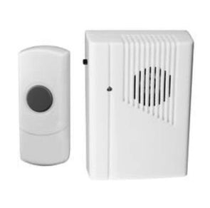 Arlec Wireless Door Chime - White / 36 Chime Tones / 50m Range