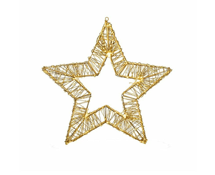 Arlec 47cm warm white LED Festive Star Light