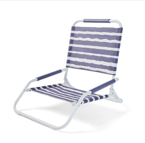 Foldable Beach Chair Stripe/Ideal for Outdoors