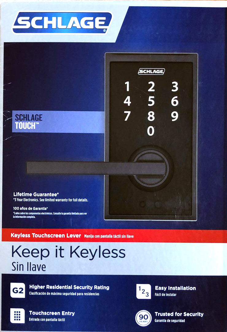 Schlage Touch Keyless Touchscreen Lever