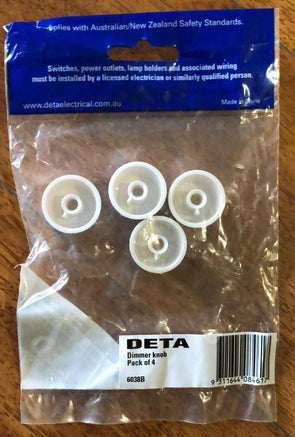 DETA 6000 Series Light Controller Dimmer Replacement Knobs - 4 Pack