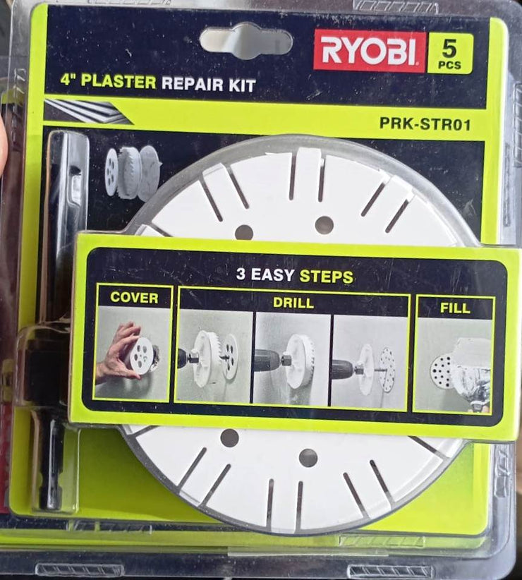 Ryobi PRK-STR01 5 Pcs 4" Plaster Repair Kit