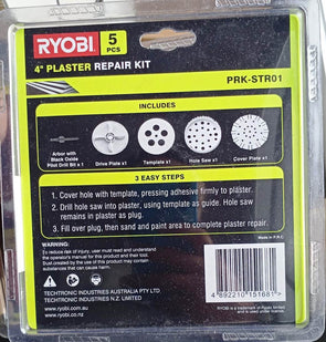 Ryobi PRK-STR01 5 Pcs 4" Plaster Repair Kit