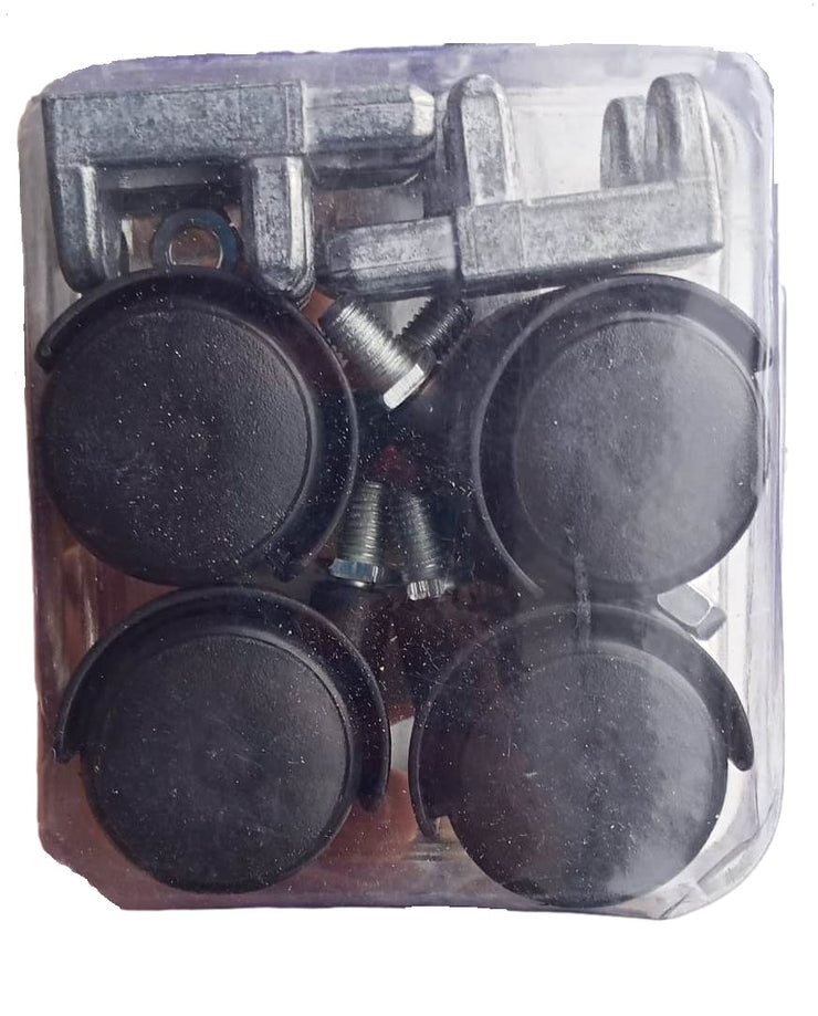 Clever Closet Castors for Wire Storage Frames - 4 Pack