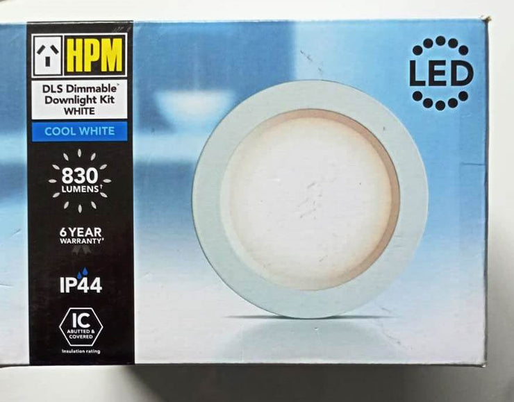 HPM DLS9002 10W 90mm LED Fixed Downlight - Cool White