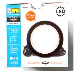 HPM DLI19004BL 7W 90mm DLI Dimmable LED Downlight