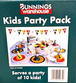 Bunnings 135 Pieces Kids Party Pack / Suitable For Ages 3+