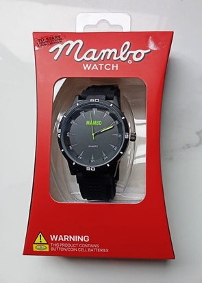 Mambo Men's Analogue Watch - Black