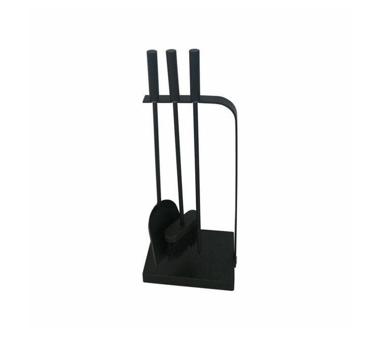 Jumbuck Black Wood Heater Accessory Fireside Tool Set 3 Piece