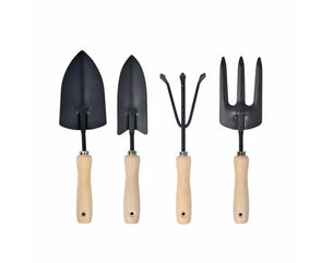 Saxon 4 Piece Garden Tool Set - BUN-609175 / Ideal for Home & Garden