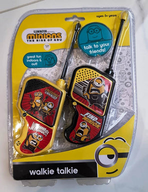 Minions Themed Kids Walkie Talkies / Suitable For Ages 5+