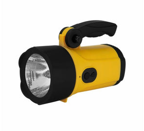 Arlec Dynamo Spotlight LED Torch With Hybrid Rechargeable Battery Power