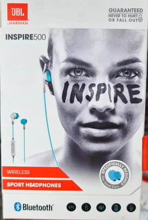 JBL Inspire 500 For Women In-Ear Wireless/Bluetooth Sport Headphones Teal - TheITmart