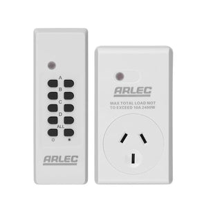 Arlec Remote Controlled Power Outlet - RC210