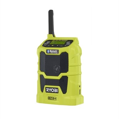 Ryobi One+ 18V Bluetooth Radio Hyper Green - Skin Only