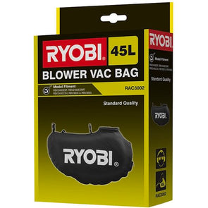 Ryobi 45L Blower Vac Dust Bag - Black