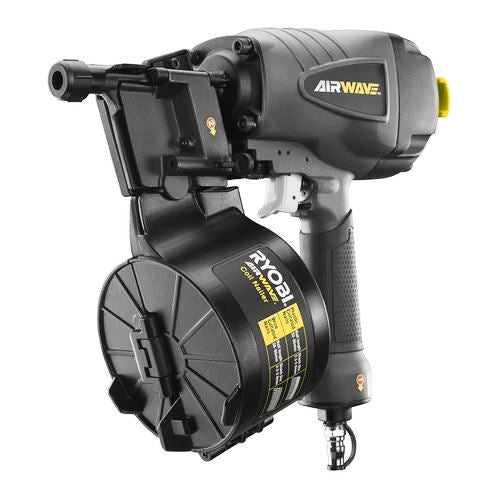 Ryobi Airwave Coil Nailer/Ideal for a Workshop with an Air Compressor