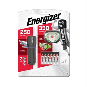 Energizer Black 250 Lumen And Headlight 350 Lumen Combo Vision Torch