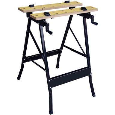 Craftright Folding Workbench / 100kg Max Load/ Adjustable Swivel & Support Pegs